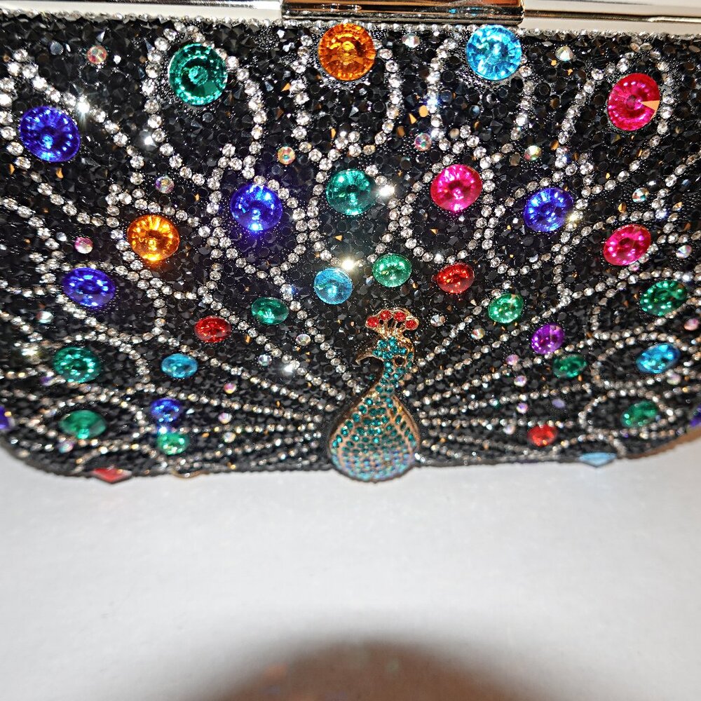Sparkling Crystal Clutch Bag for Women